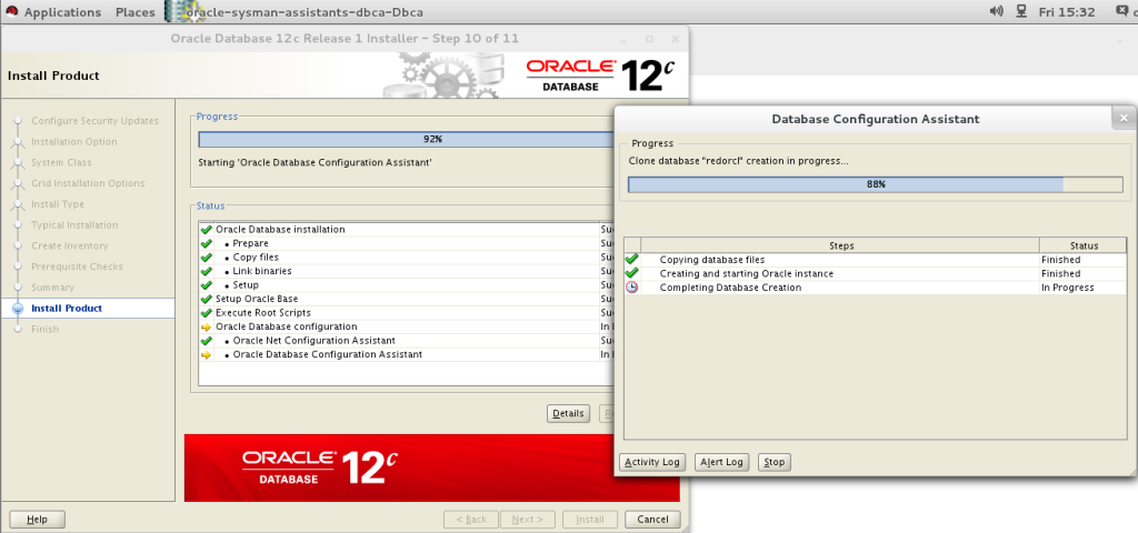 InstallOracle15